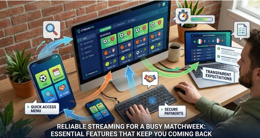 What Makes a Sports Streaming Site Worth Returning To During a Busy Matchweek
